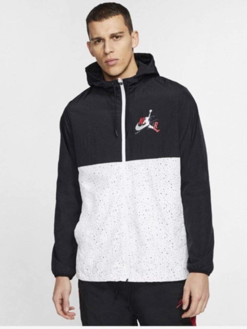 Nike Jordan Jumpman Classics Windwear Full-Zip Jacket CT9368-010 Sz S Basketball
